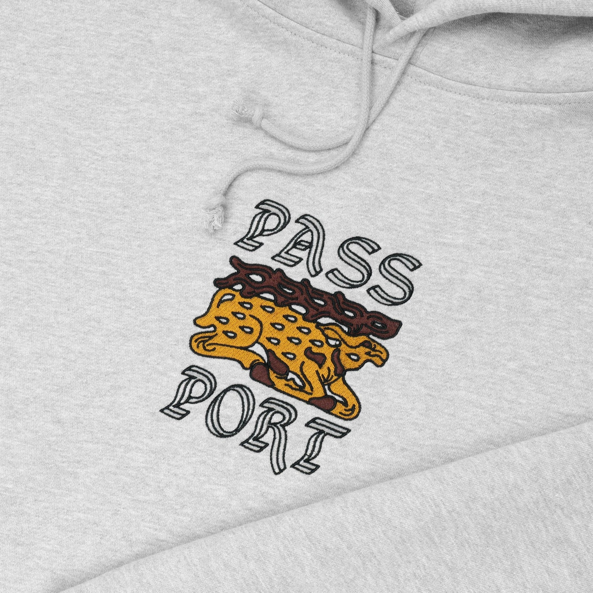 PASS~PORT Antler Hoodie Ash