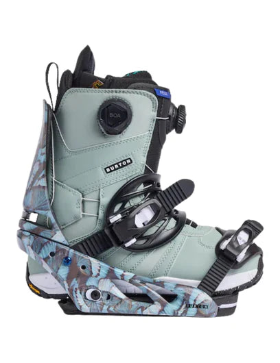 Burton Lexa Blue Butterflies Bindings