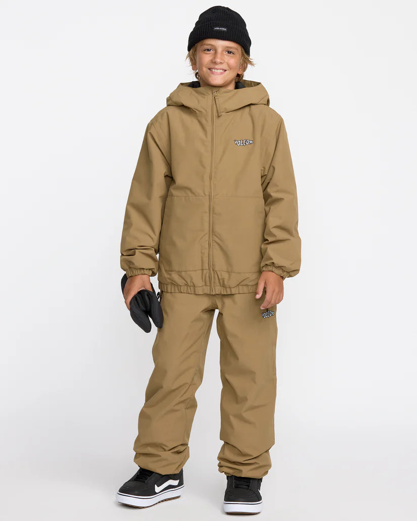 Volcom Youth Chaos Insulated Pant Bronze