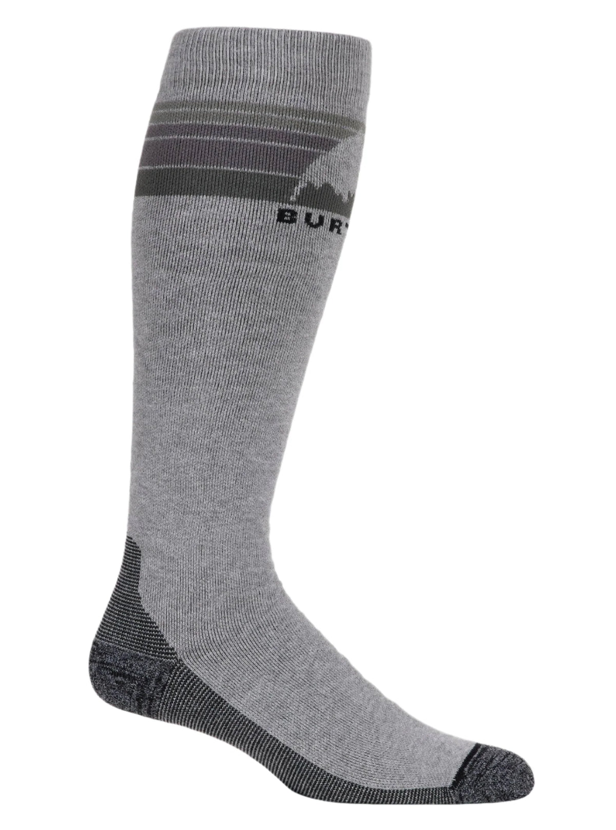 Burton Men’s Emblem Midweight Socks Gray Heather