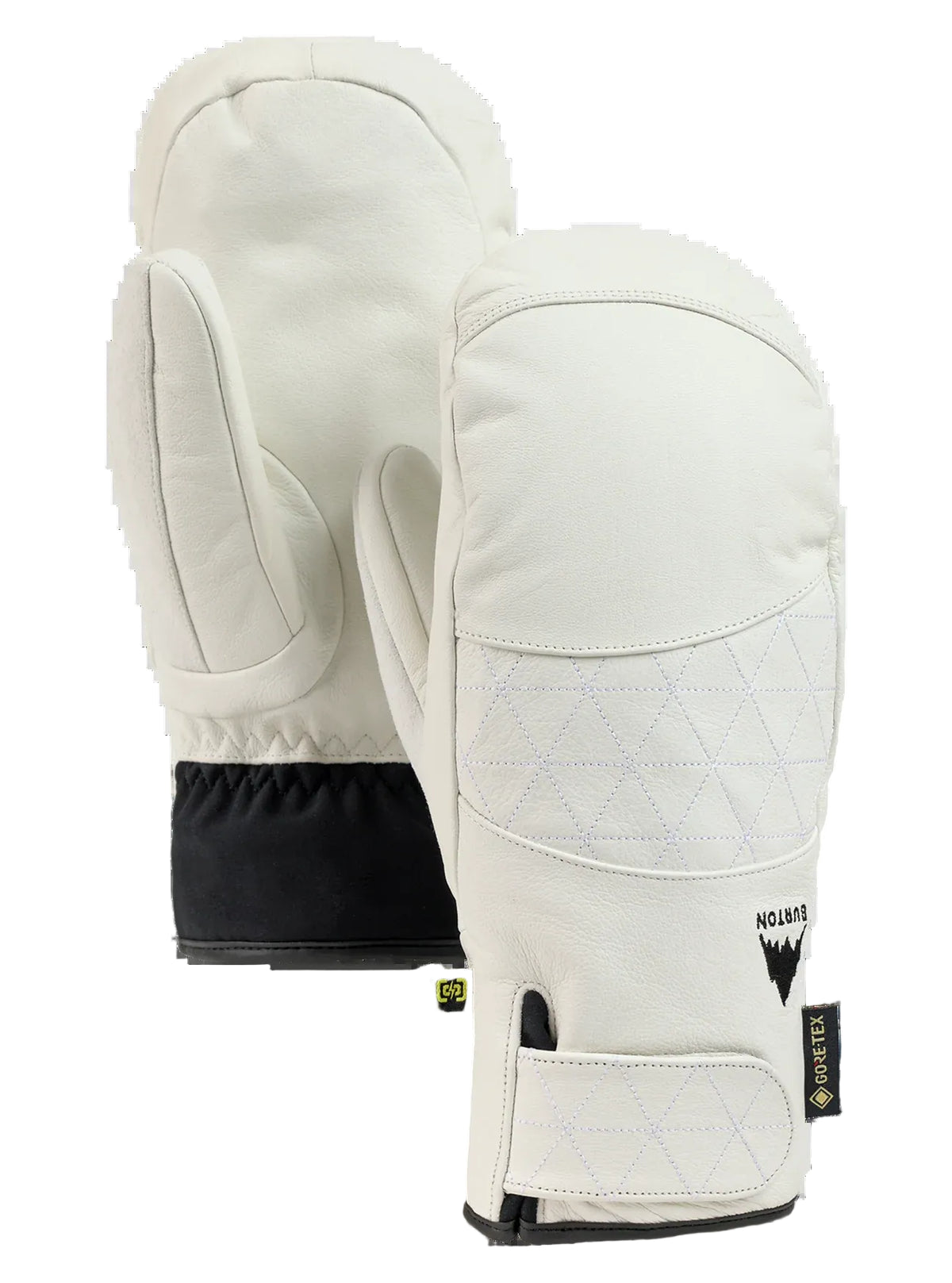 Burton Women's Gondy GORE-TEX® Leather Mittens Stout White
