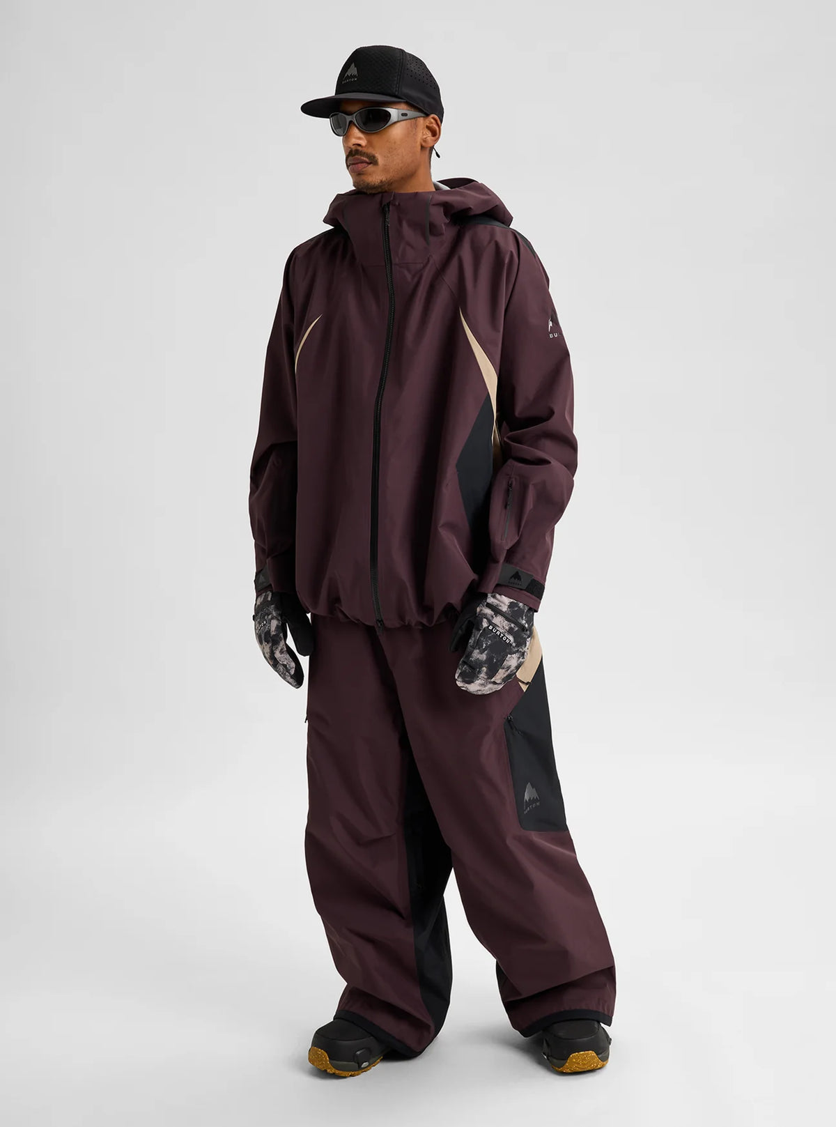 Burton Futuretrust 3L Jacket Bear Hug Brown / True Black / Summit Taupe