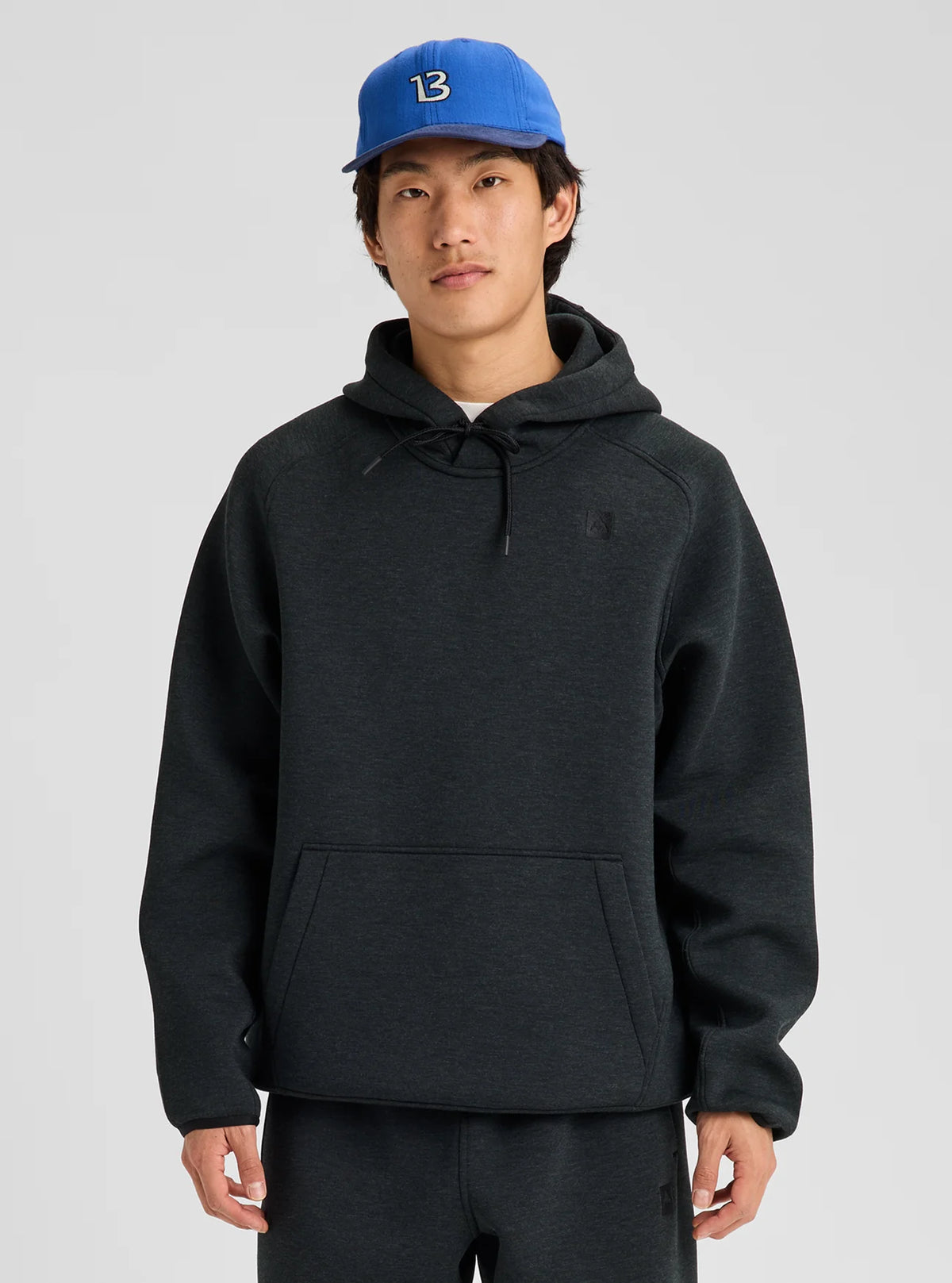 Burton Men's SpaceCloud Pullover Hoodie True Black Heather
