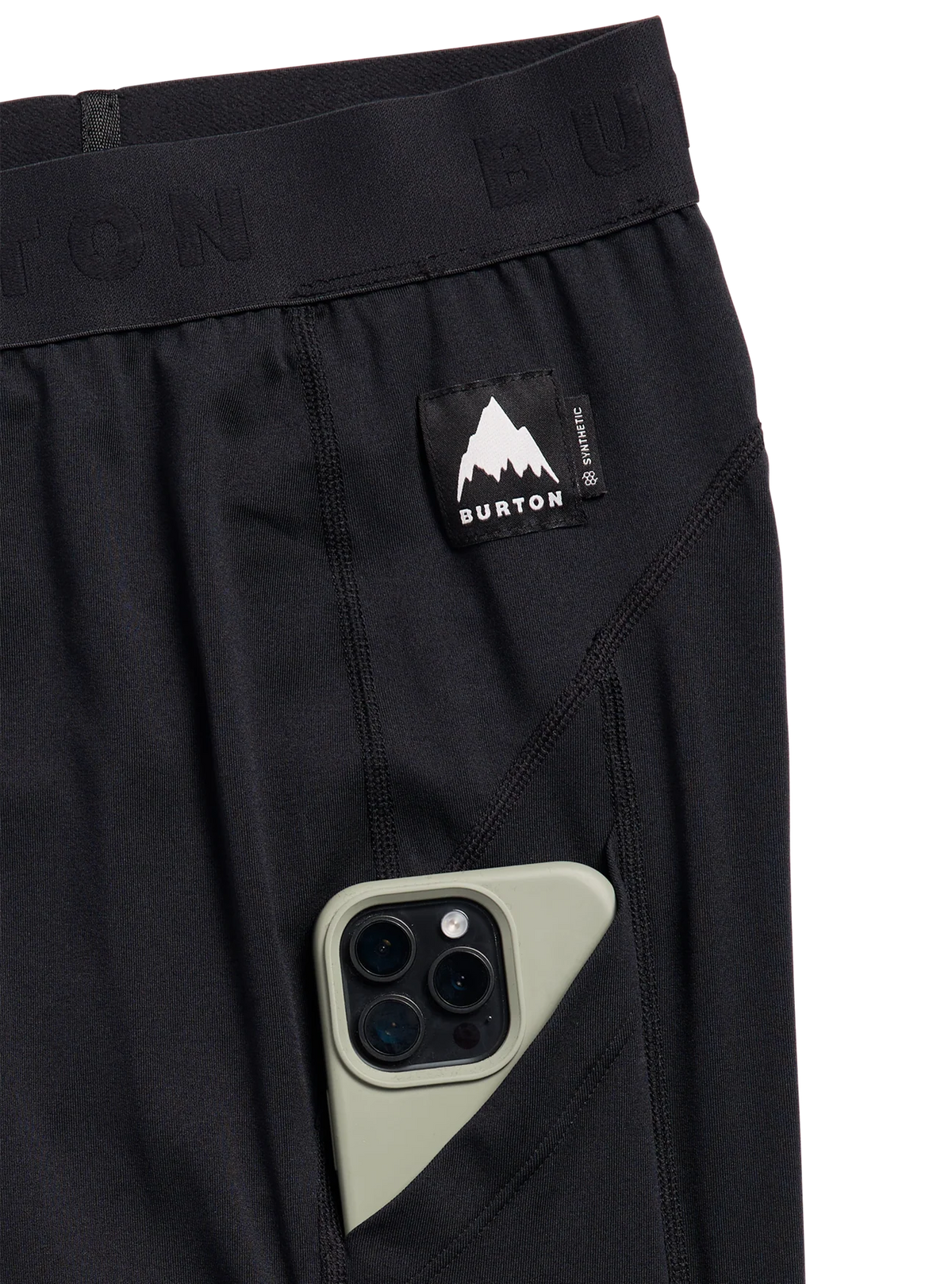 Burton Men's Lightweight Base Layer Pants True Black