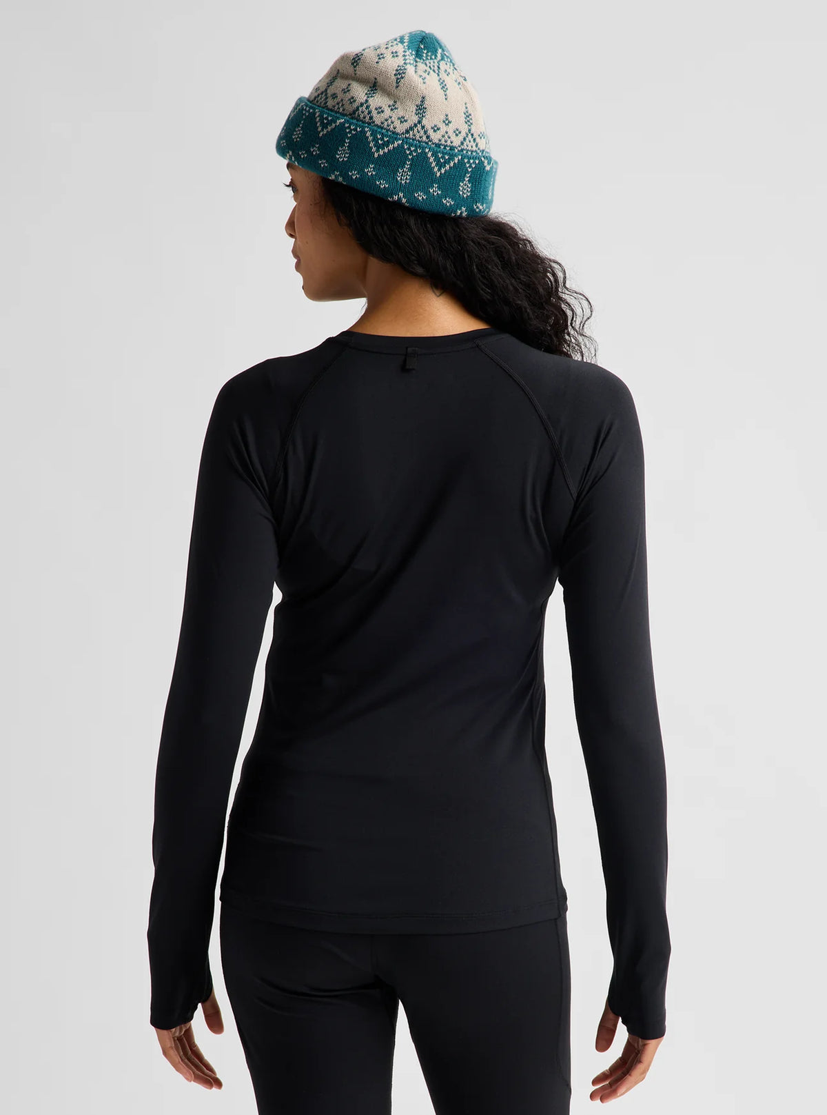 Burton Women's Lightweight Base Layer Crewneck True Black