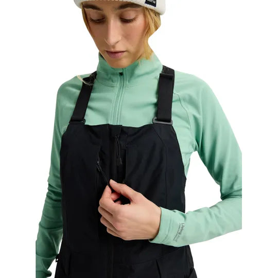 Burton Womens Reserve 2L Bib Pant True Black