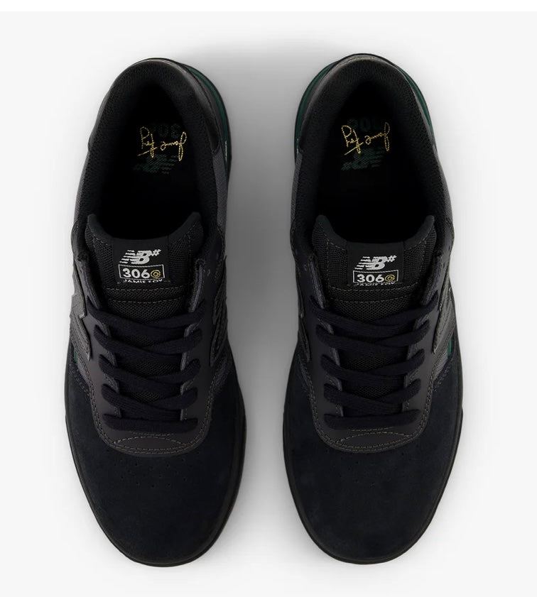 New Balance Numeric 306c Cup Jamie Foy Skate Shoe Black Nightwatch Green