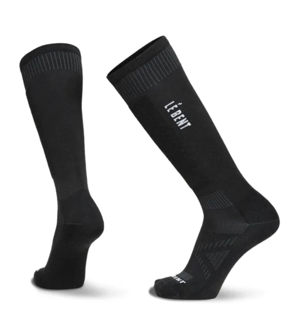 Le Bent Targeted Cushion Logo Snow Sock Black