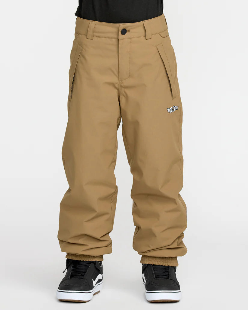 Volcom Youth Chaos Insulated Pant Bronze
