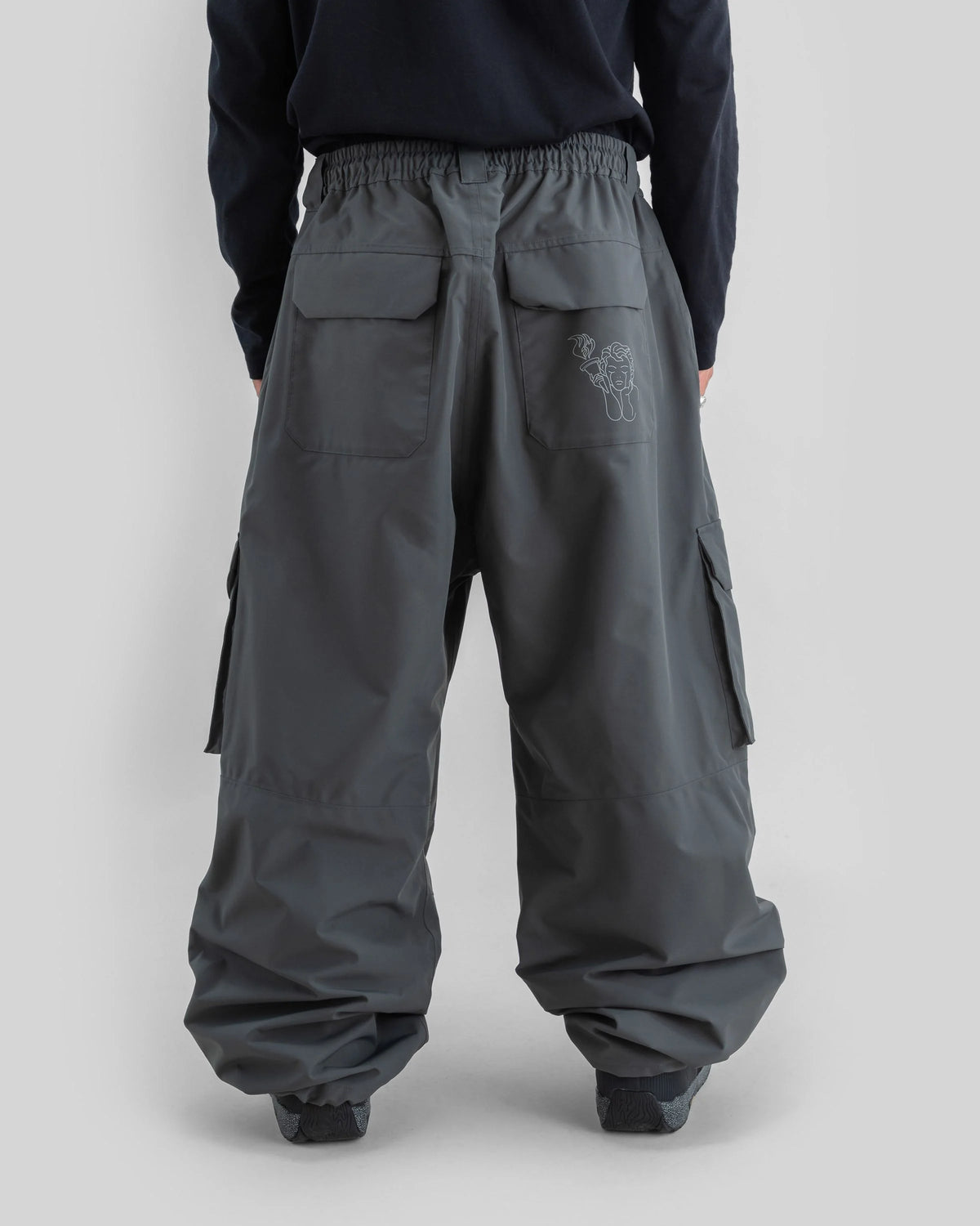 Beyond Medals Cargo Park Pant Grey