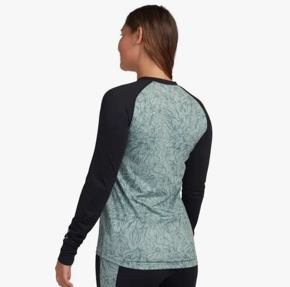 Dakine Lupine Lightweight Womens Thermal Top Poppy Black
