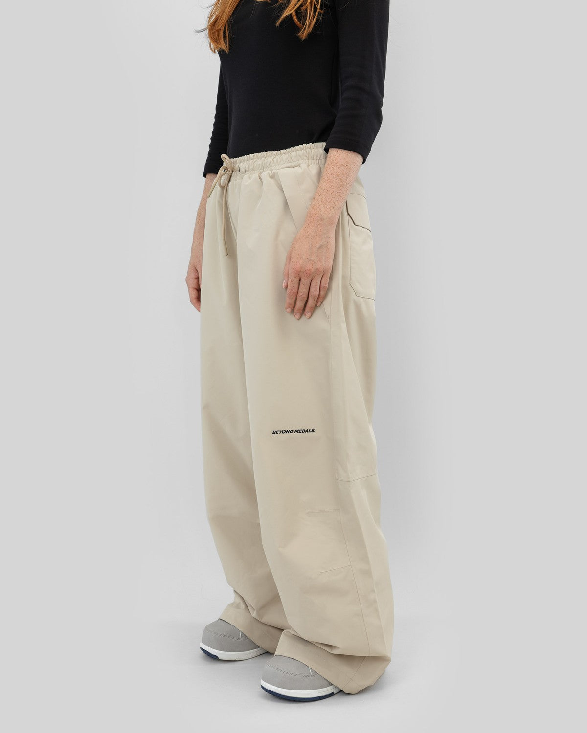 Beyond Medals Park Pants Beige