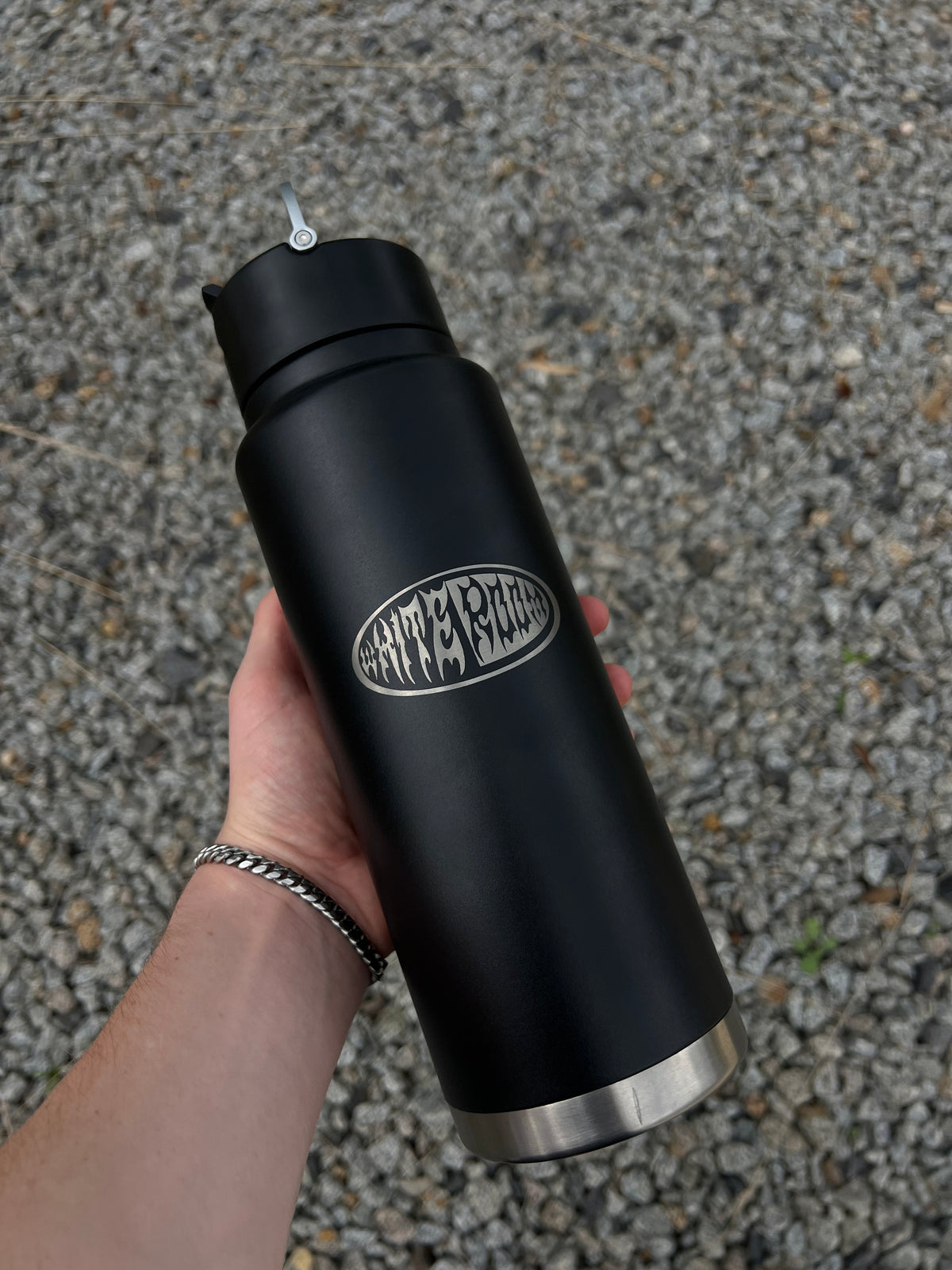 Whiteroom Mizu 36oz (1070ml) Insulated Bottle with Straw Lid