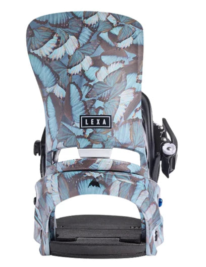 Burton Lexa Blue Butterflies Bindings