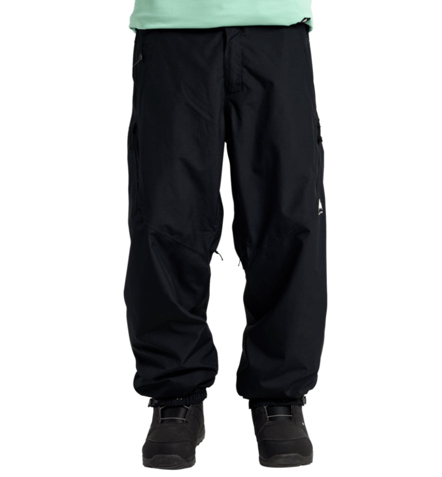 Burton Mens Reserve 2L Relaxed Pants True Black