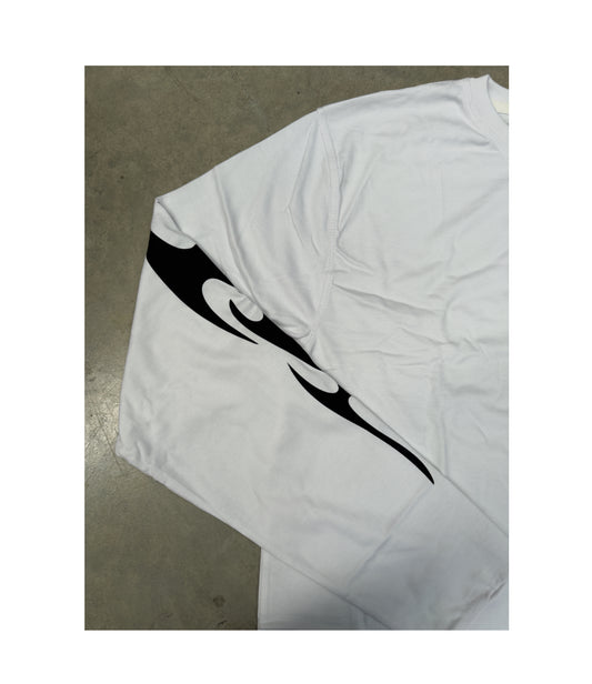 Whiteroom Tribal Long Sleeve Tee White