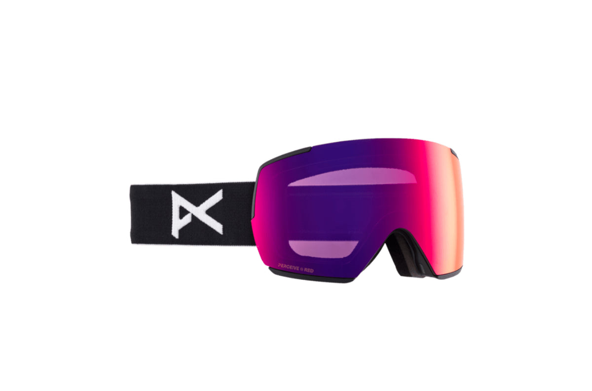 Anon M5 Black Perceive Sunny Red + Cloudy Burst Goggles