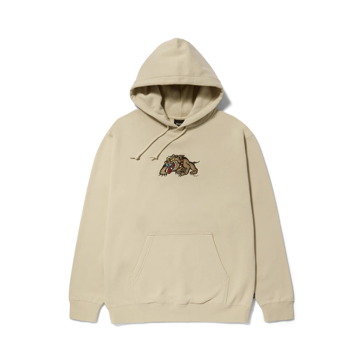HUF Bledsoe Hoodie Stone – Whiteroom Snow - Main Image