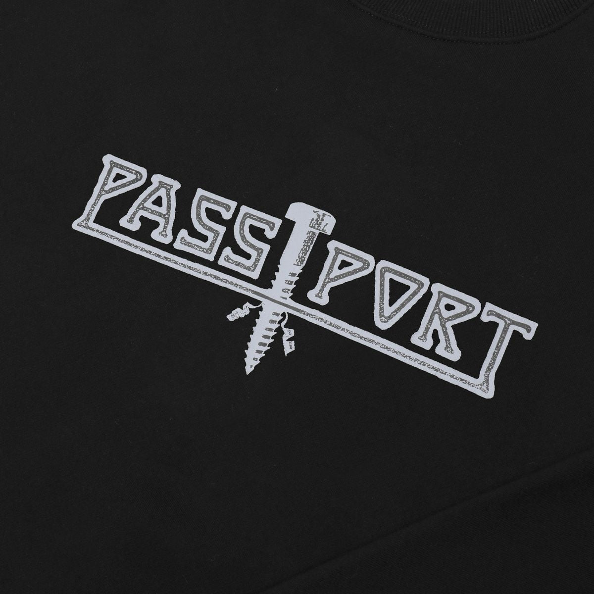 PASS~PORT Screwed Sweater Black