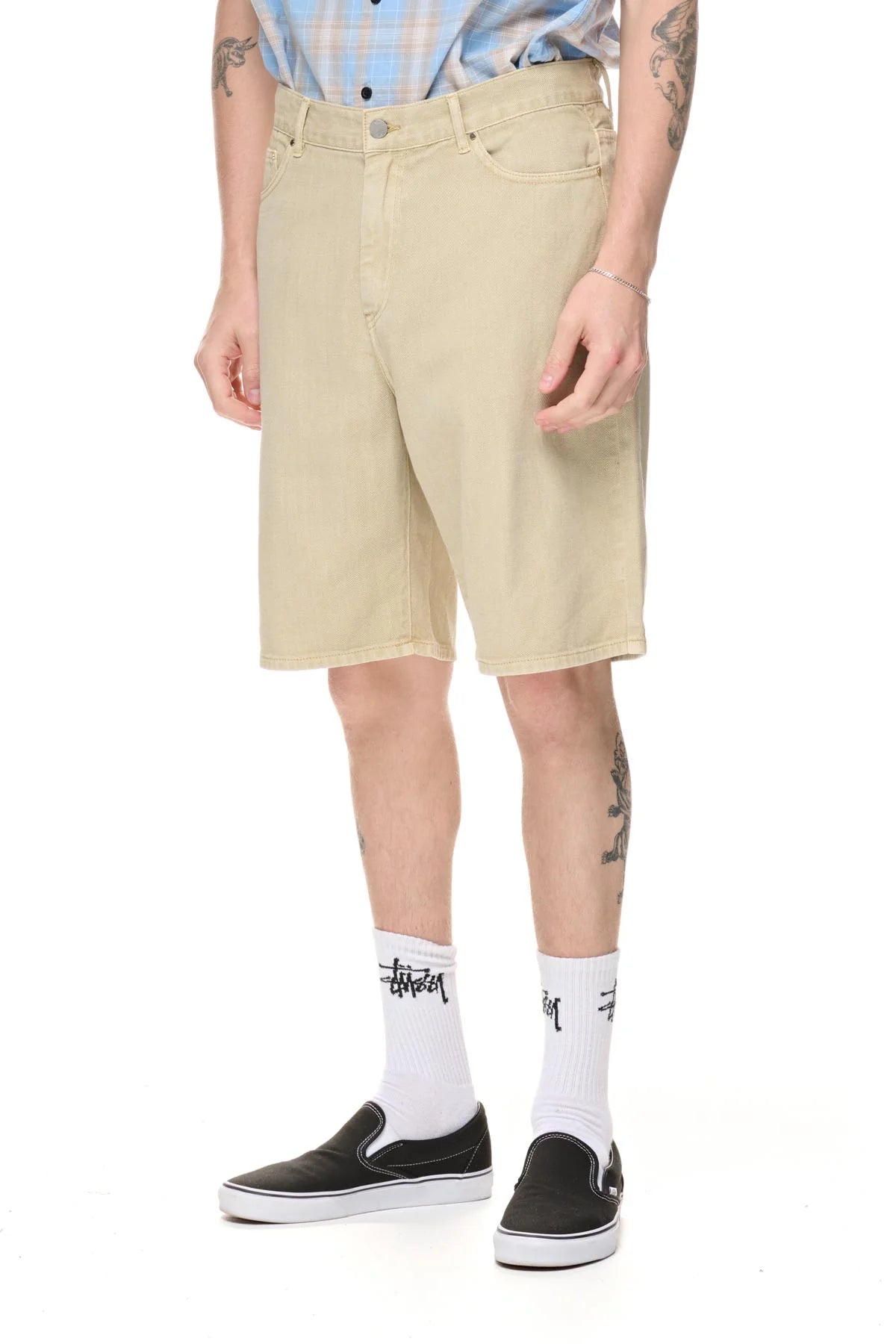 Stussy Twill Big Ol Short Pigment Khaki