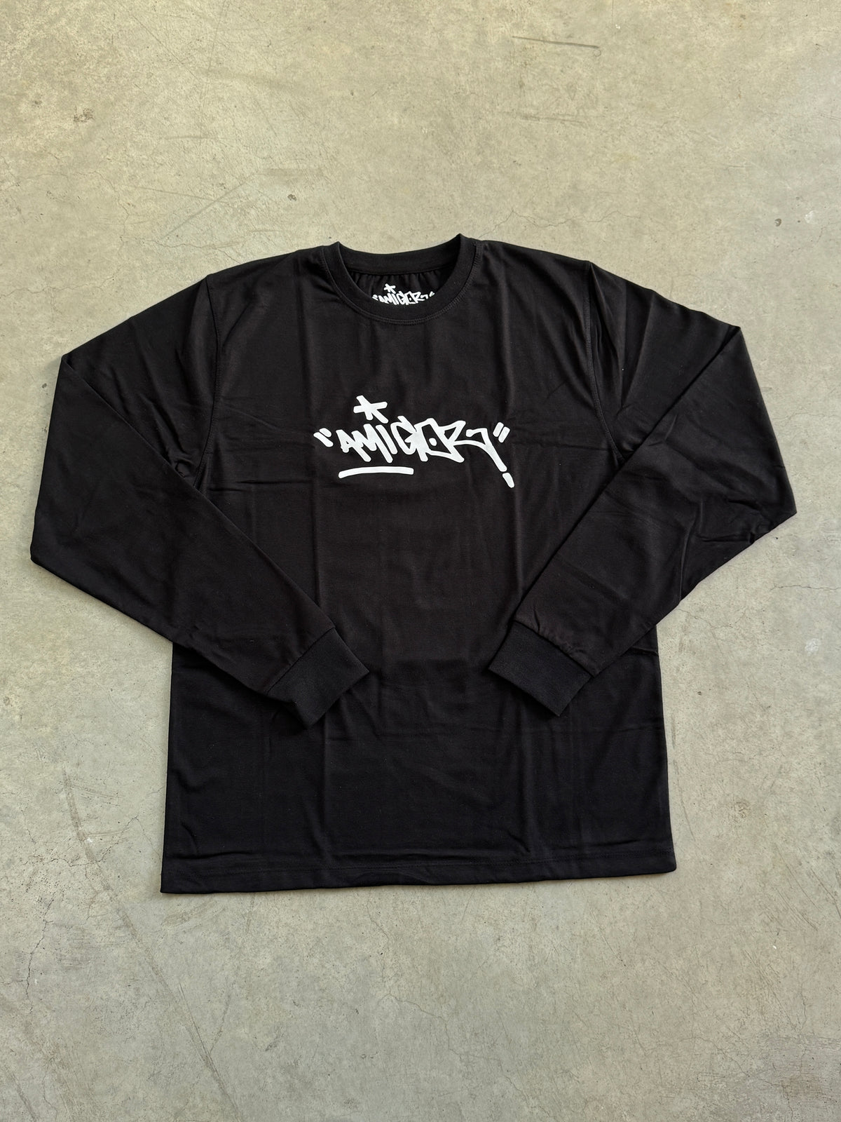 Whiteroom x Amigoz Long Sleeve Tee Black