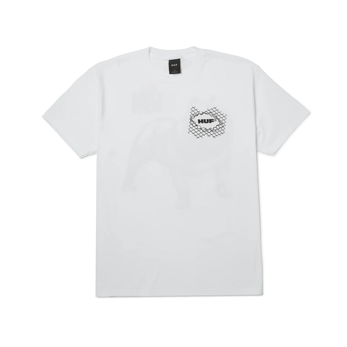 HUF 4 The Dawgs Tee White