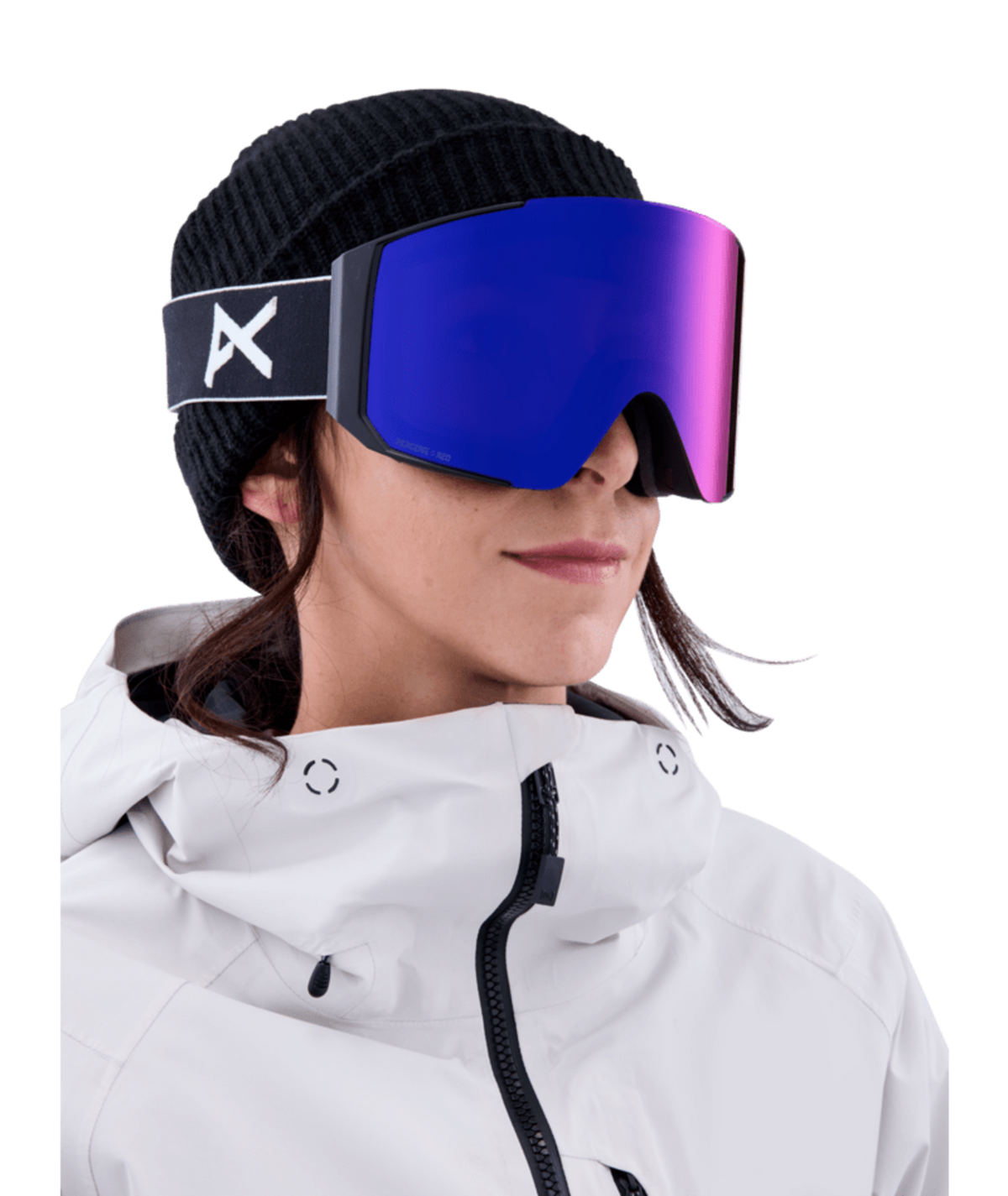 Anon Sync Black Perceive Sunny Red + Perceive Cloudy Burst Goggles