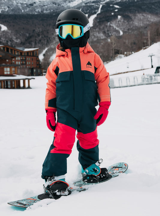 Burton Toddlers’ 2L One Piece Peach Echo / Deep Emerald