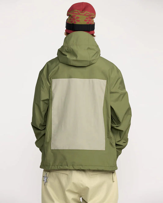 Volcom Men’s Arthur 3L Jacket Dark Olive