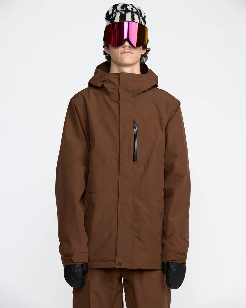 Volcom Men’s L GORE-TEX Jacket Brown