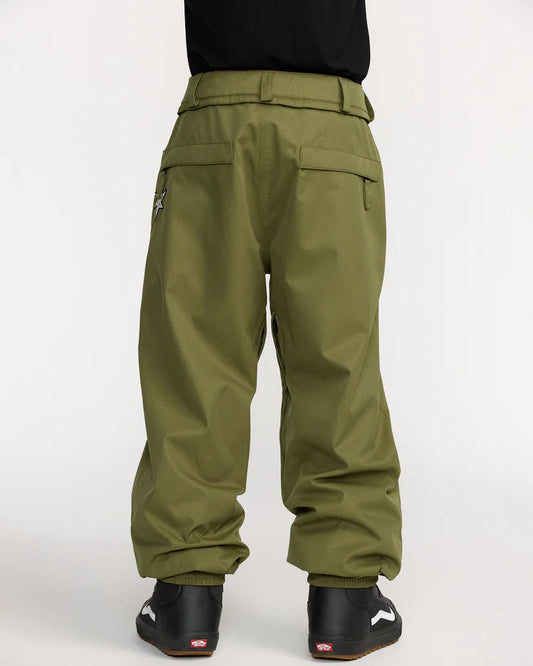 Volcom Men’s Arthur 20K Pant Dark Olive
