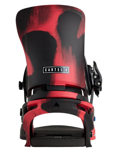 Burton Cartel X Bindings Black/Red 2026