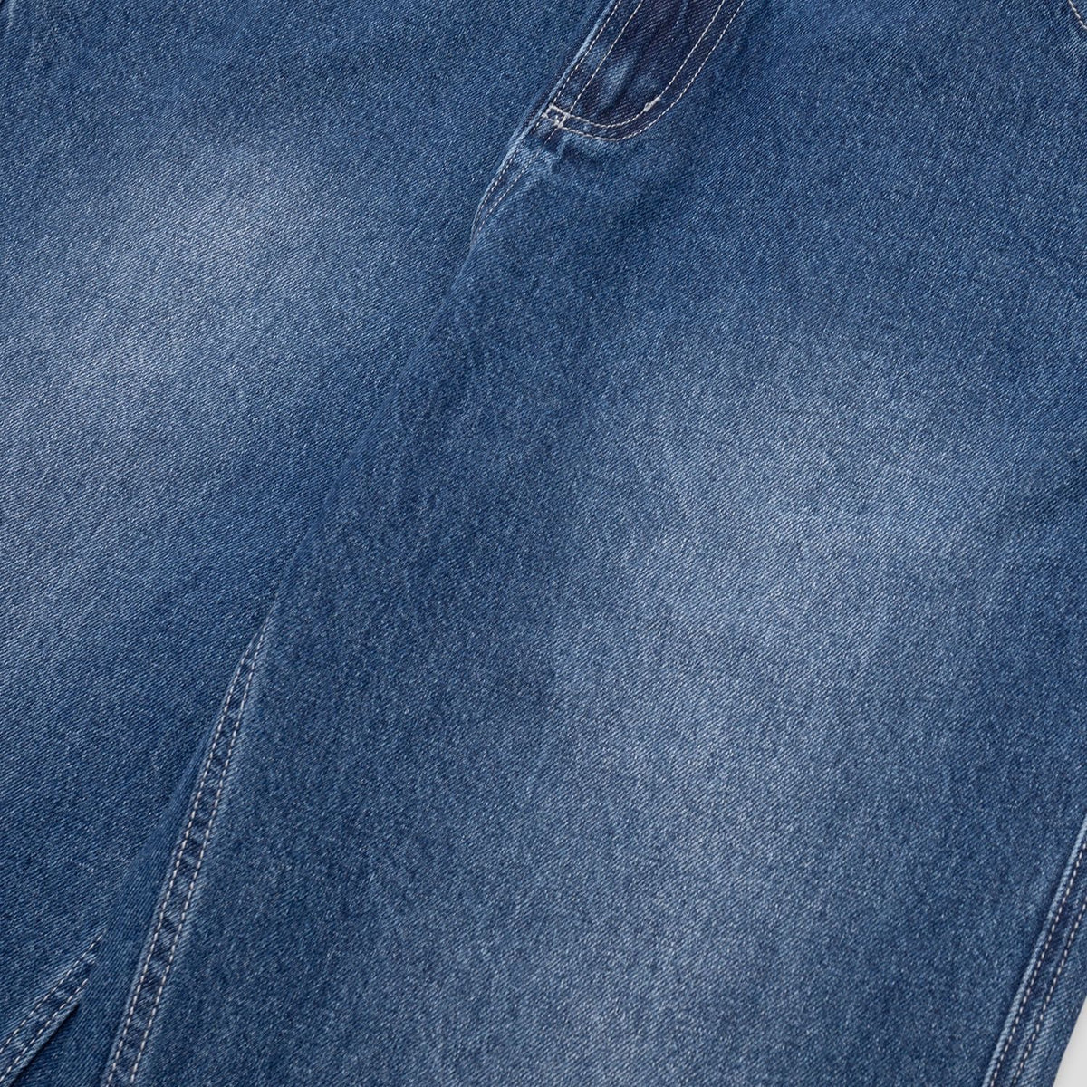 PASS~PORT Workers Club Jean Faded Wash Dark Indigo