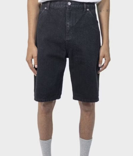 Dickies Carpenter Denim Relaxed Fit Shorts Rinsed Black