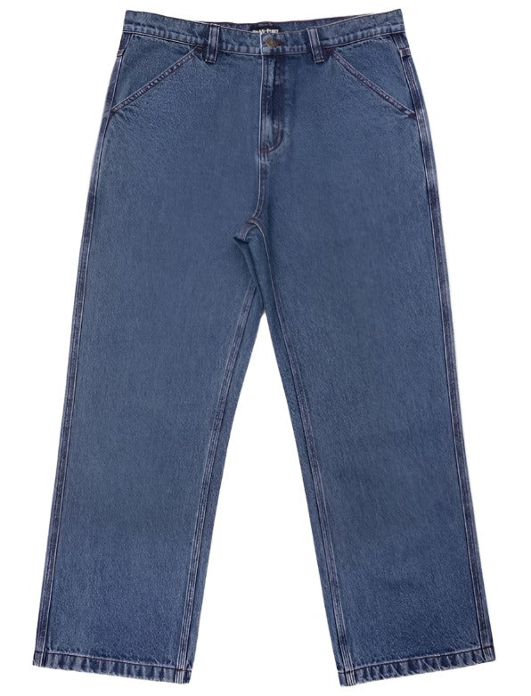 PASS~PORT (R41) Workers Club Jean Washed Dark Indigo