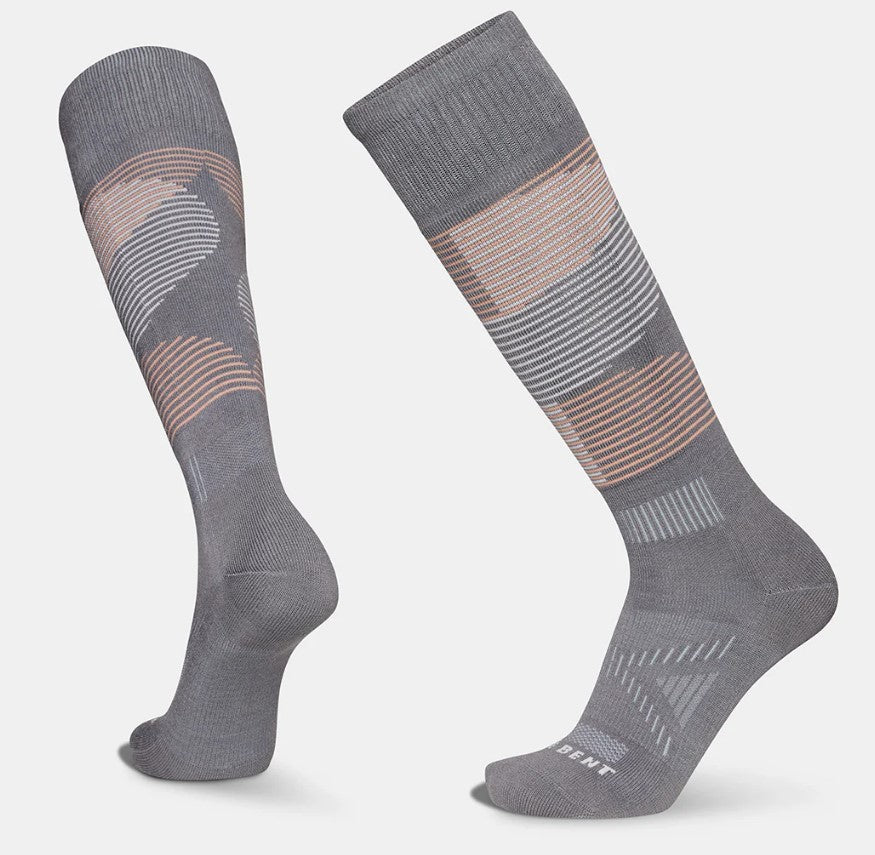 Le Bent Shred Targeted Cushion Snow Sock Smoke Pearl