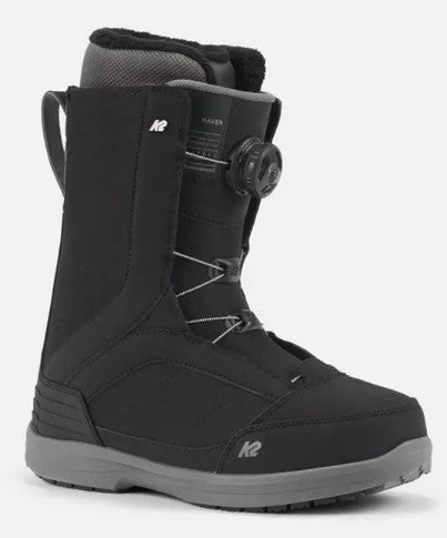 K2 Haven Snowboard Boots Black w Grey
