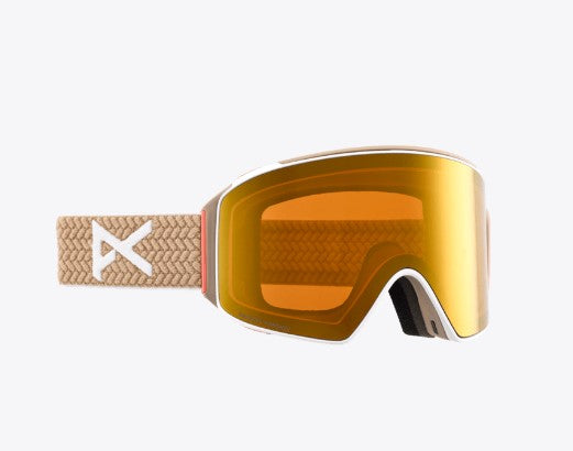 Anon M4 Cylindrical Summit Taupe Perceive Sunny Bronze + Cloudy Burst Goggles