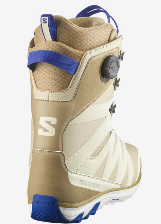 Salomon Unisex X Approach SJ BOA Snowboard Boots Desert/Almond Milk/Surf The Web