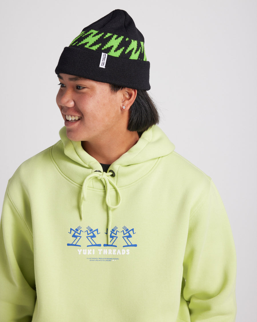 Yuki Threads Lightning Beanie Black