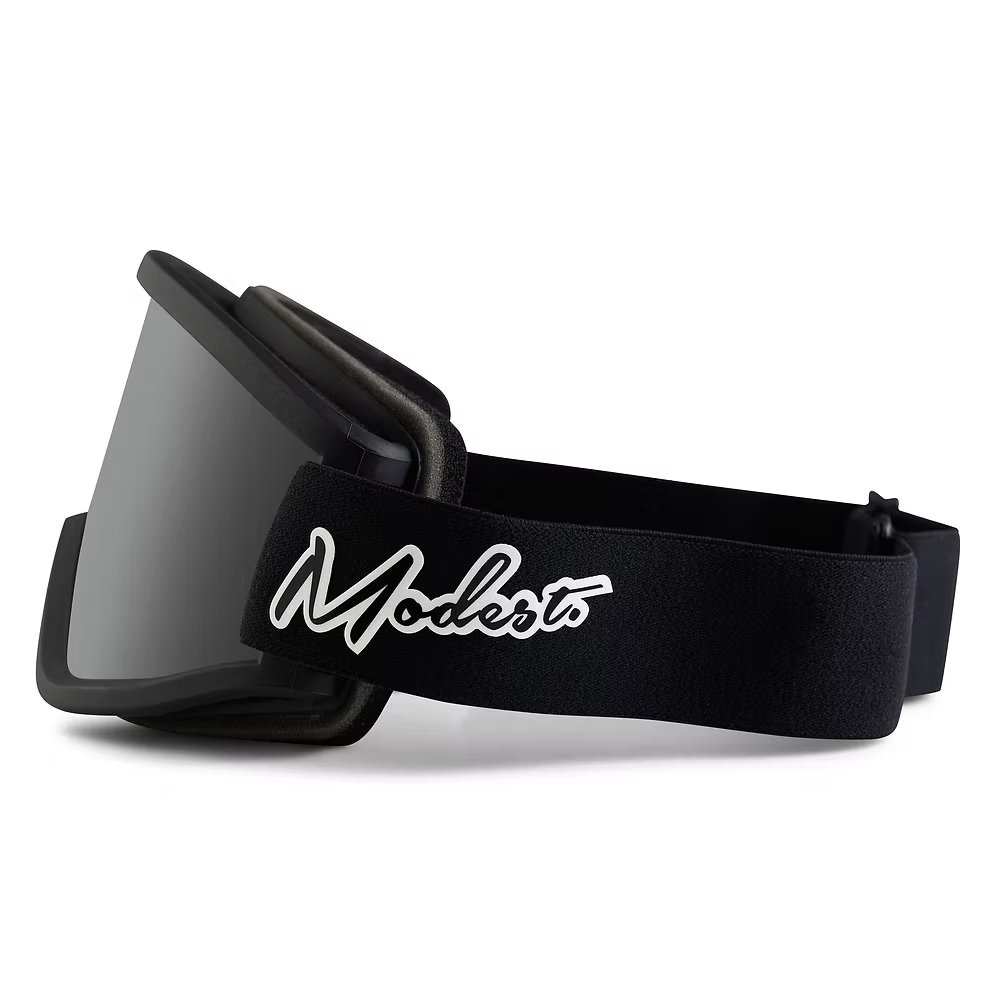 Modest Team XL Black Goggles