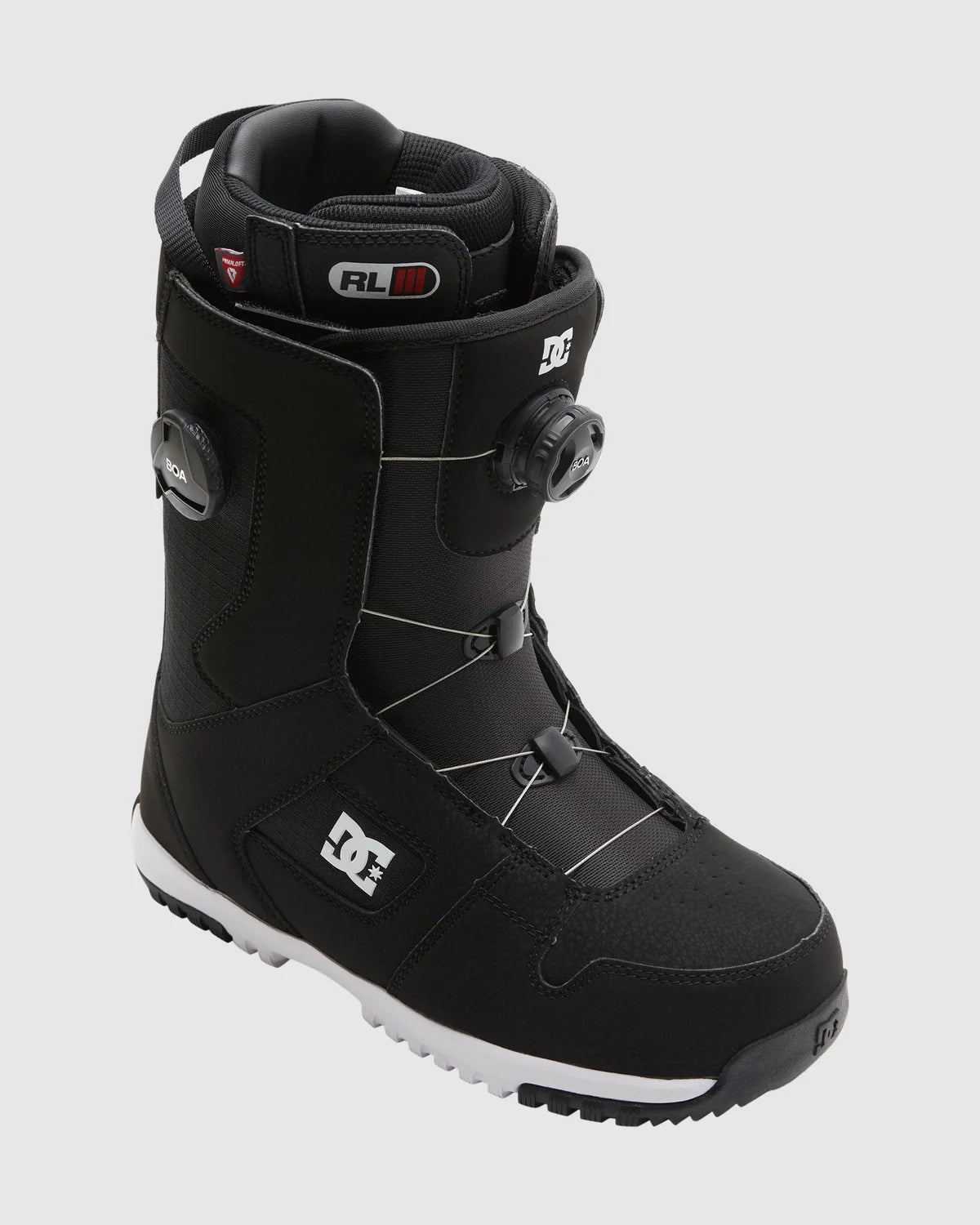 DC Mens Phase BOA Pro Snowboard Boots Black/White