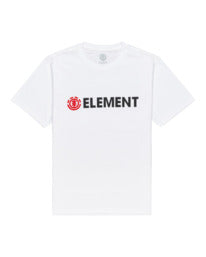 Element Youth Horizontal Tee Optic White