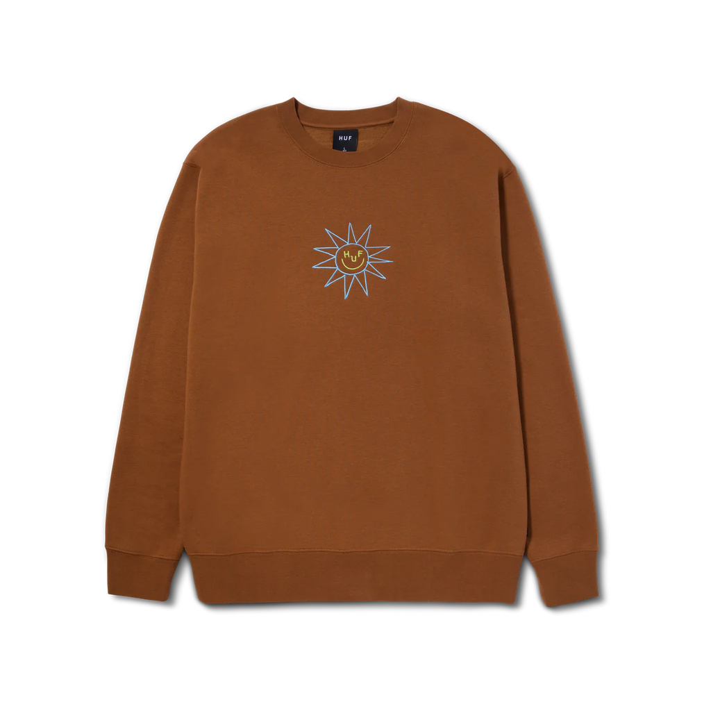 HUF Sun Guy Crewneck Rubber