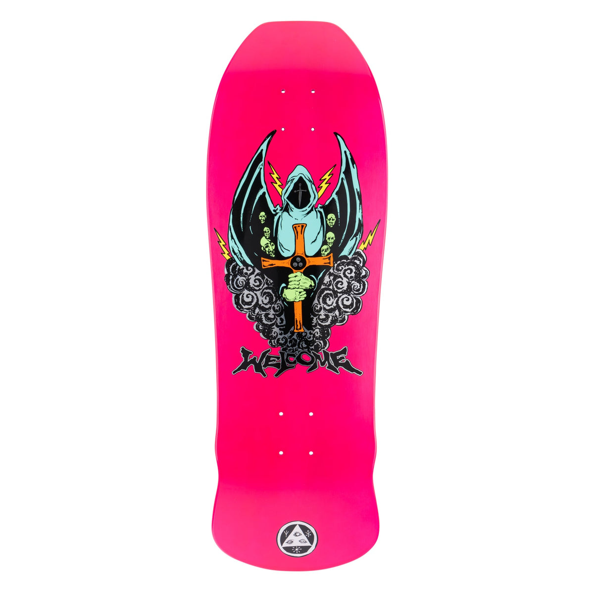 Welcome Knight On Early Grab Neon Pink Dip 10.0”