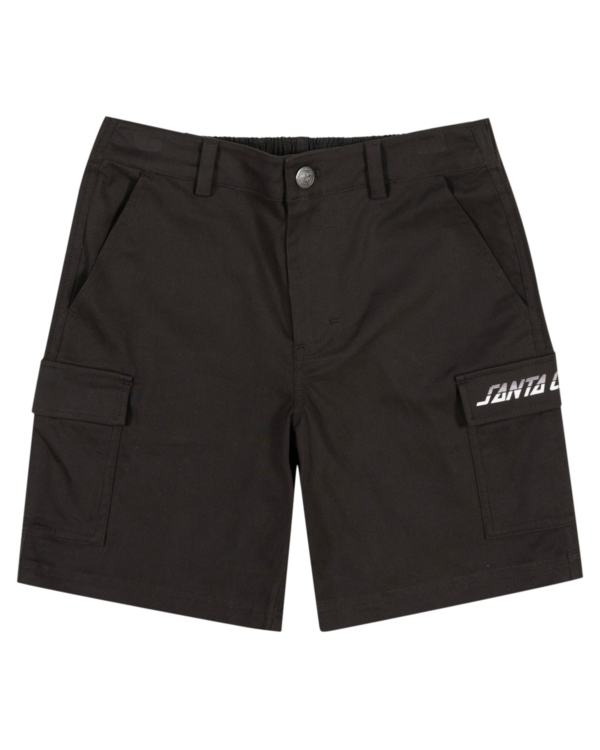 Santa Cruz Boys Single Split Cargo Short Onyx