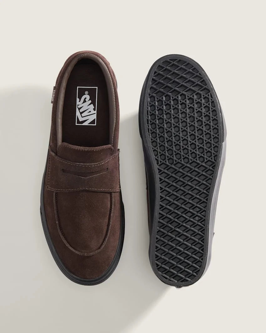Vans Loafer 53 Brown Suede Skate