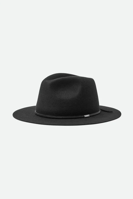 Brixton Wesley Fedora Black