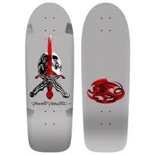 Powell Peralta OG Rodriguez Skull & Sword 10'' Concave Deck