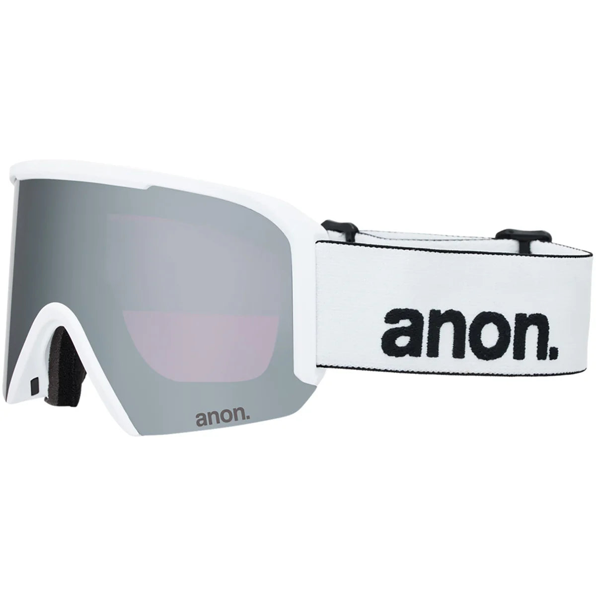 Anon Nesa White Perceive Sunny Onyx Lens + Perceive Cloudy Burst Goggles